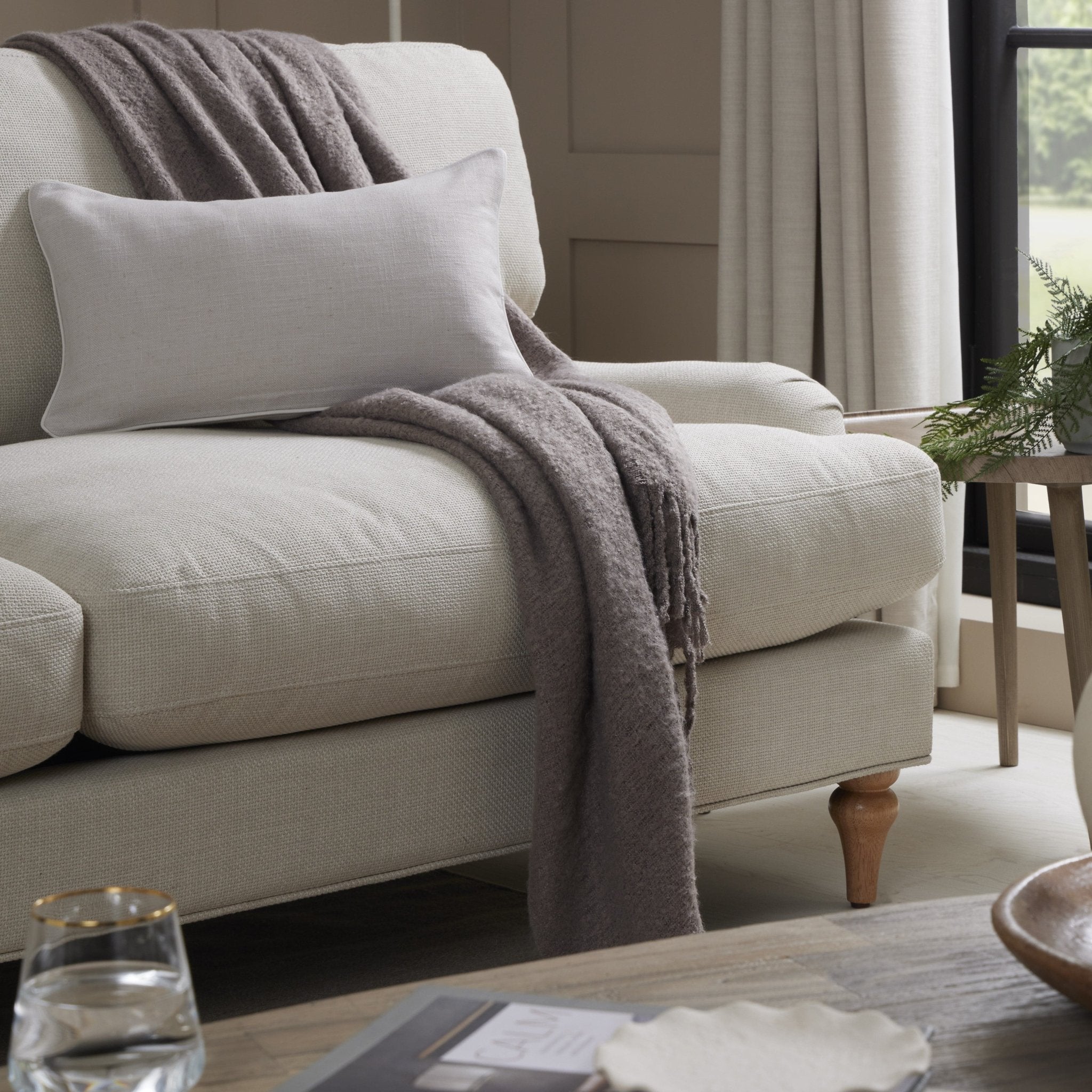Dusklia - Hampshire 2 Seater Sofa - Beige