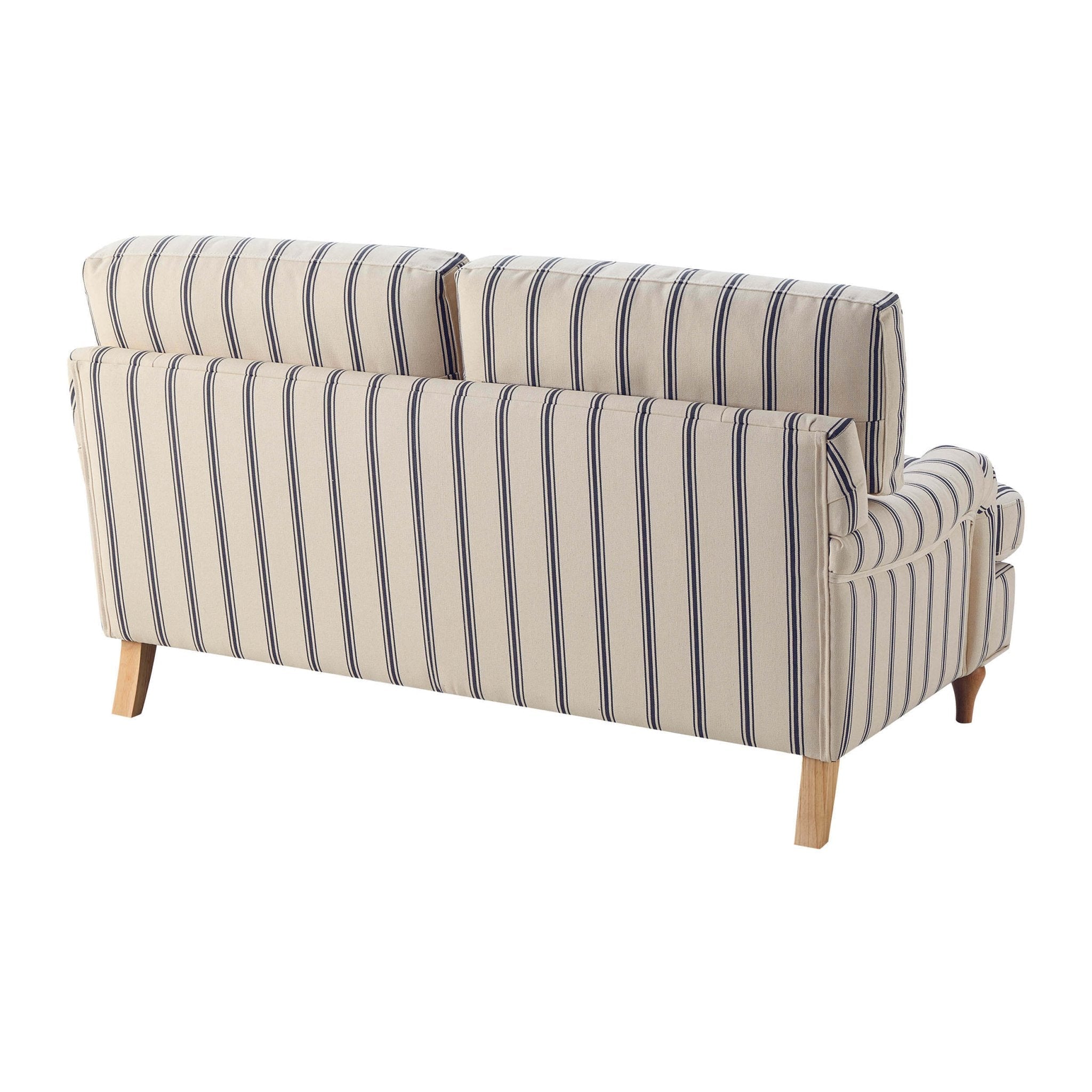 Dusklia - Hampshire 2 Seater Sofa - Blue Stripe