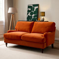 Dusklia - Hampshire 2 Seater Sofa - Bright Orange