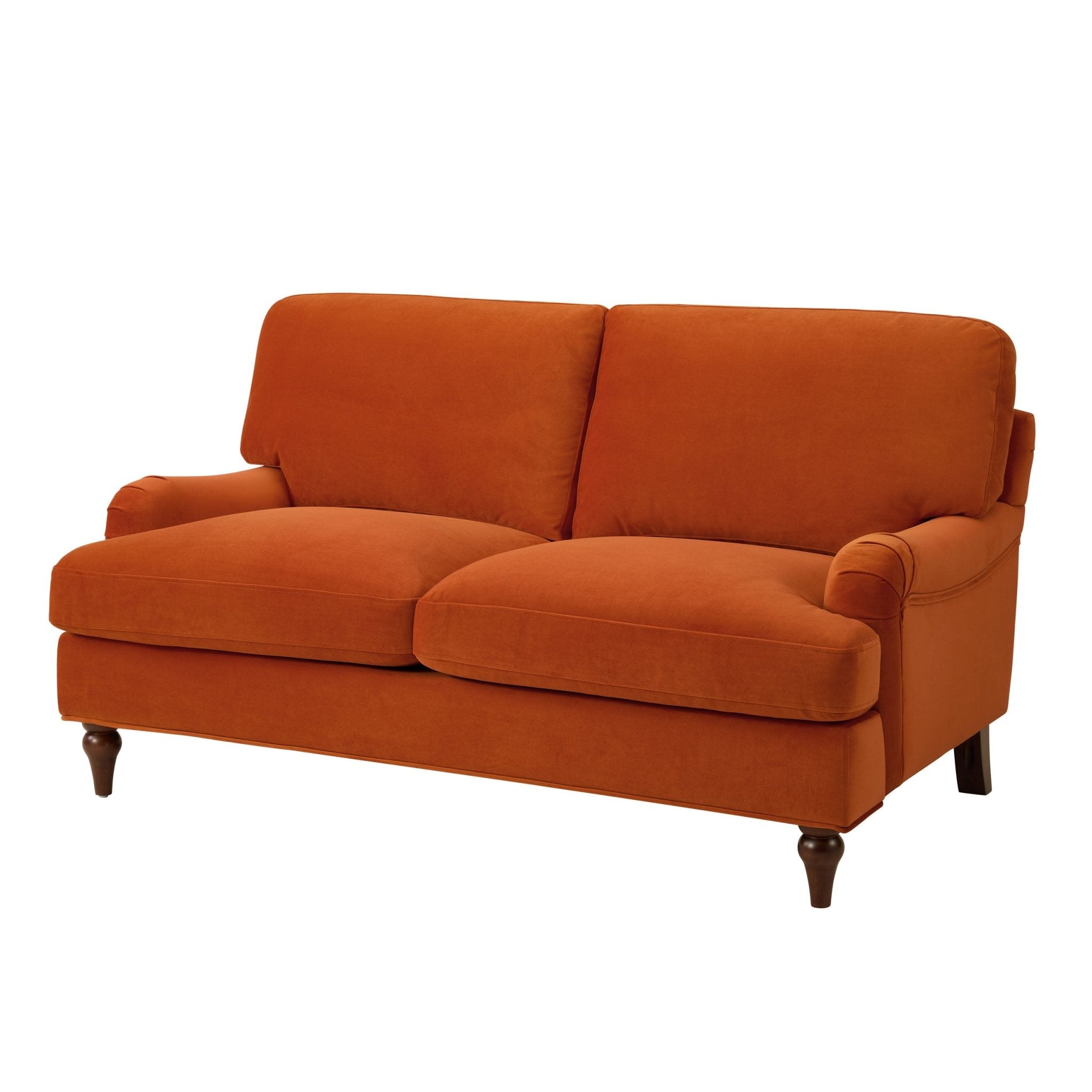 Dusklia - Hampshire 2 Seater Sofa - Bright Orange