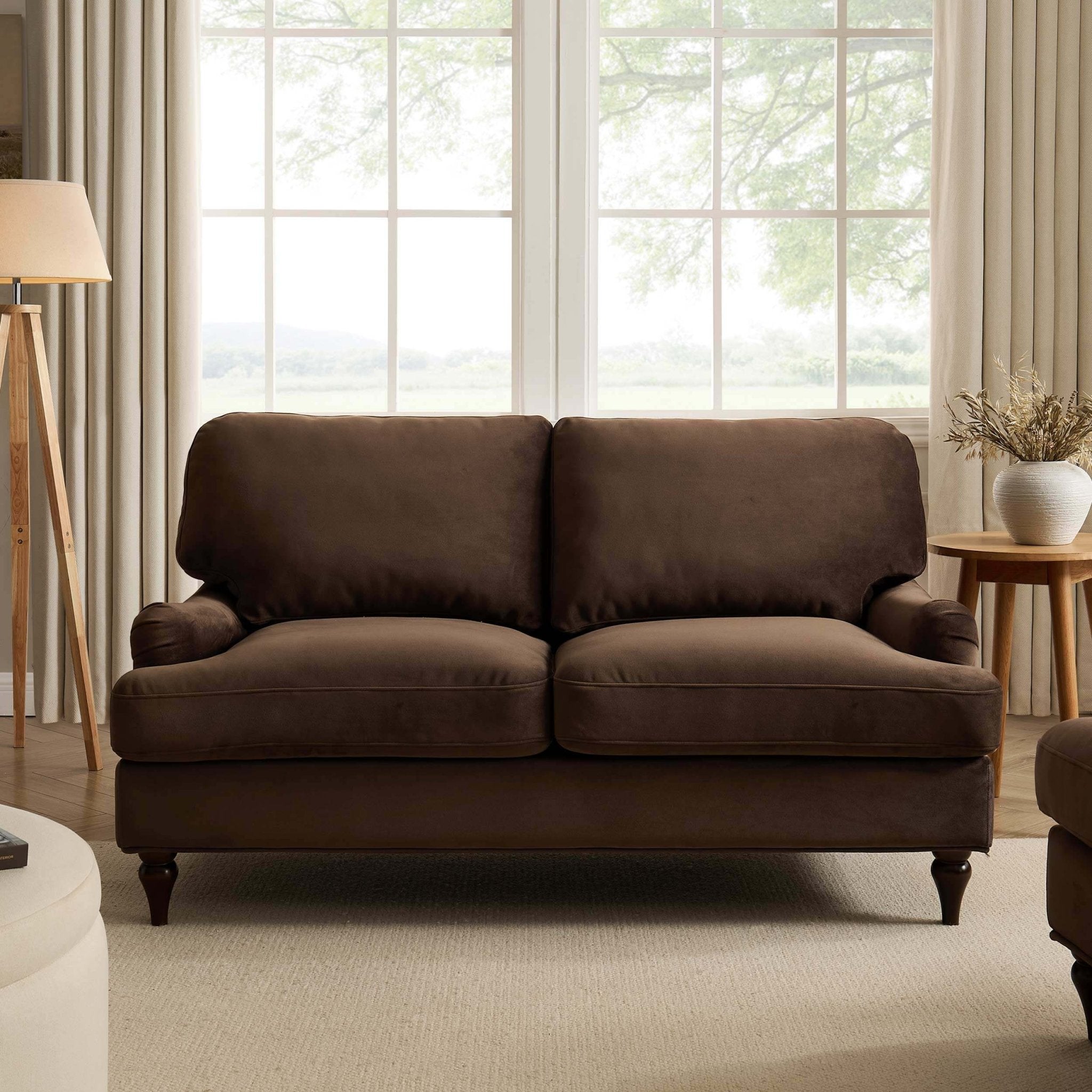 Dusklia - Hampshire 2 Seater Sofa - Cappuccino