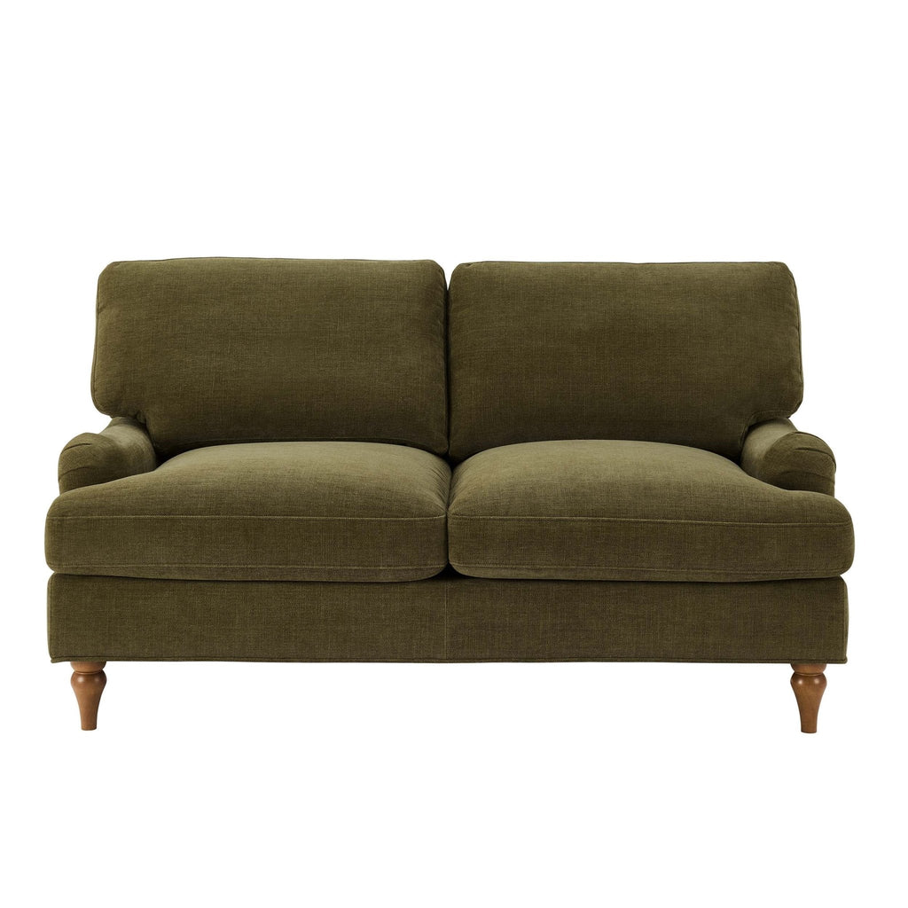 Dusklia - Hampshire 2 Seater Sofa - Chenille Olive