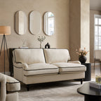 Dusklia - Hampshire 2 Seater Sofa - Cream/Black