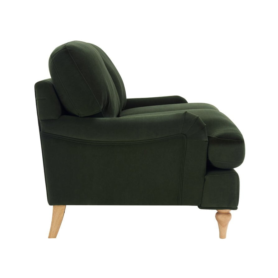 Dusklia - Hampshire 2 Seater Sofa - Dark Olive Green