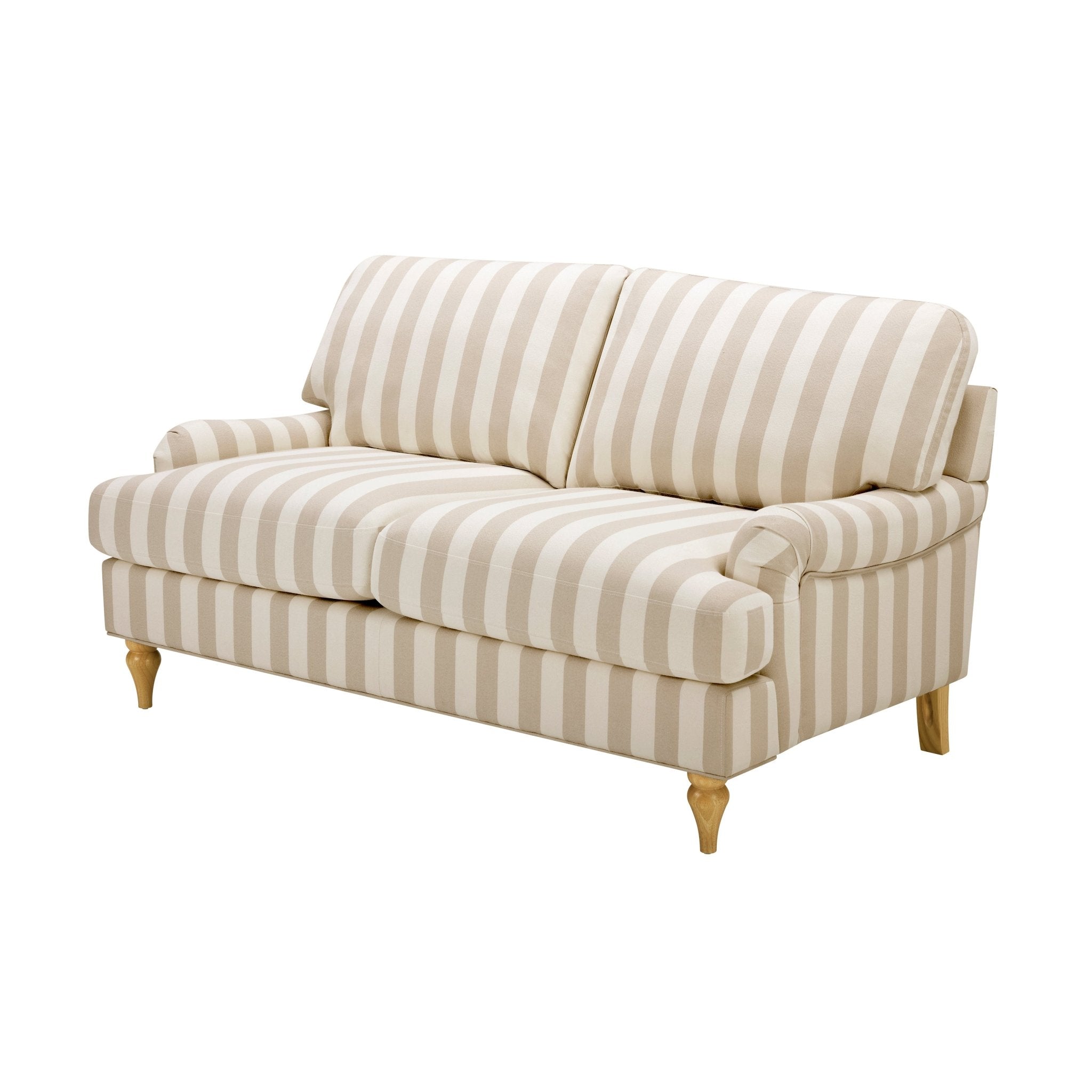Dusklia - Hampshire 2 Seater Sofa - Natural Stripe