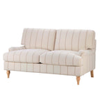 Dusklia - Hampshire 2 Seater Sofa - Thin Natural Stripe