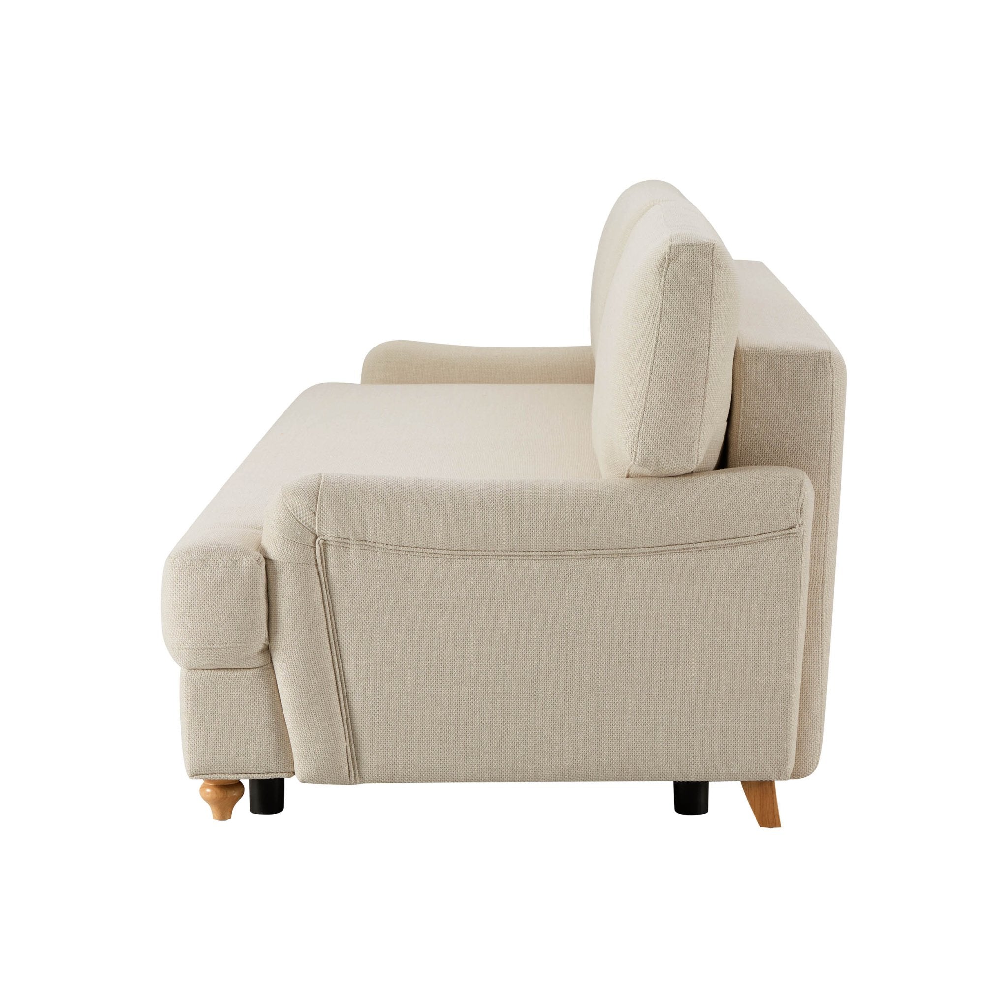 Dusklia - Hampshire 3 Seater Sofa Bed - Beige
