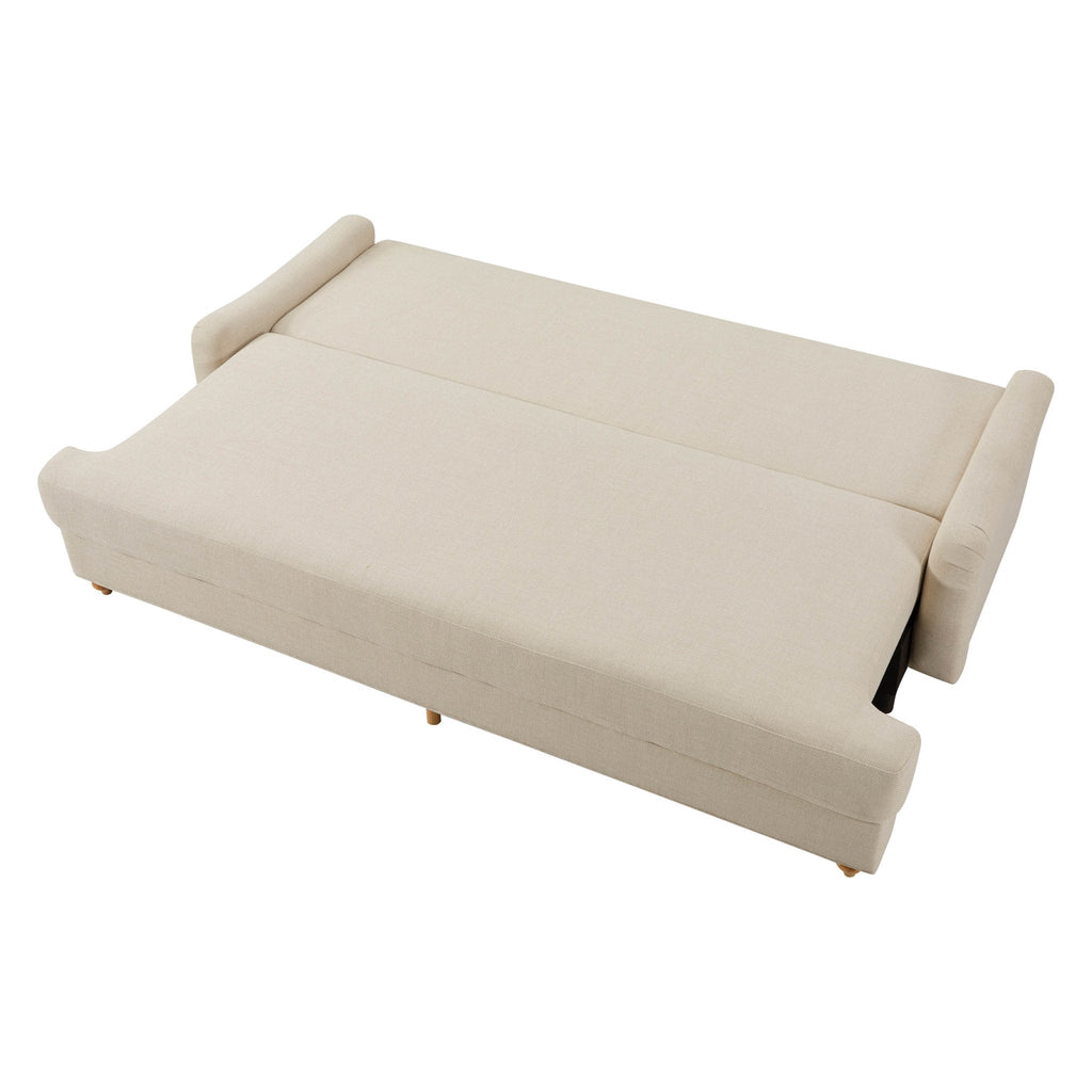 Dusklia - Hampshire 3 Seater Sofa Bed - Beige