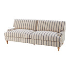 Dusklia - Hampshire 3 Seater Sofa - Blue Stripe