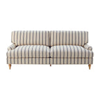Dusklia - Hampshire 3 Seater Sofa - Blue Stripe