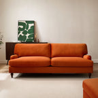 Dusklia - Hampshire 3 Seater Sofa - Bright Orange