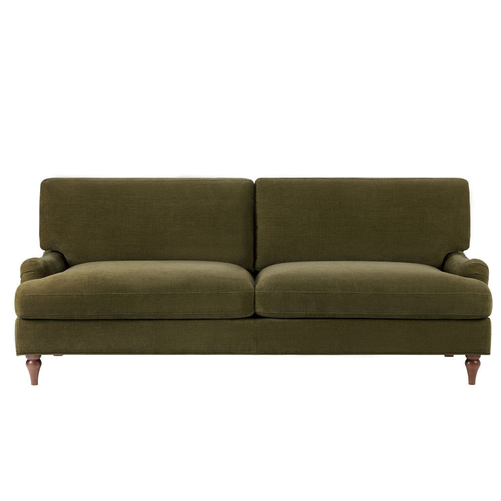 Dusklia - Hampshire 3 Seater Sofa - Chenille Olive