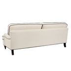 Dusklia - Hampshire 3 Seater Sofa - Cream/Black
