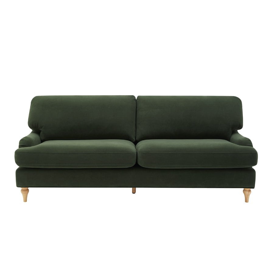 Dusklia - Hampshire 3 Seater Sofa - Dark Olive Green