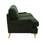 Dusklia - Hampshire 3 Seater Sofa - Dark Olive Green