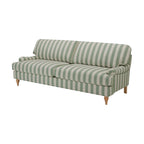 Dusklia - Hampshire 3 Seater Sofa - Green Stripe