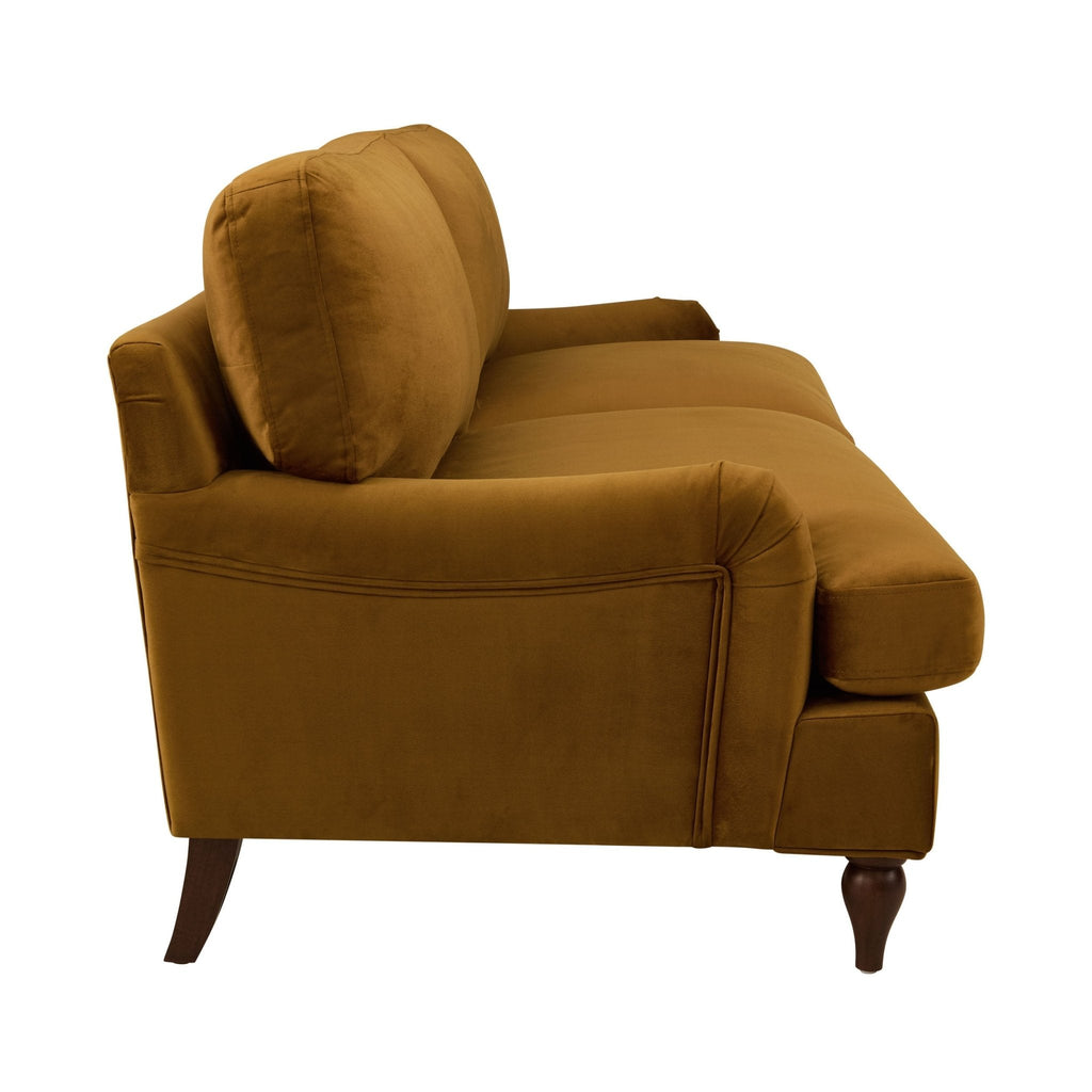 Dusklia - Hampshire 3 Seater Sofa - Muted Gold
