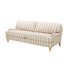 Dusklia - Hampshire 3 Seater Sofa - Natural Stripe