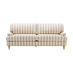 Dusklia - Hampshire 3 Seater Sofa - Natural Stripe