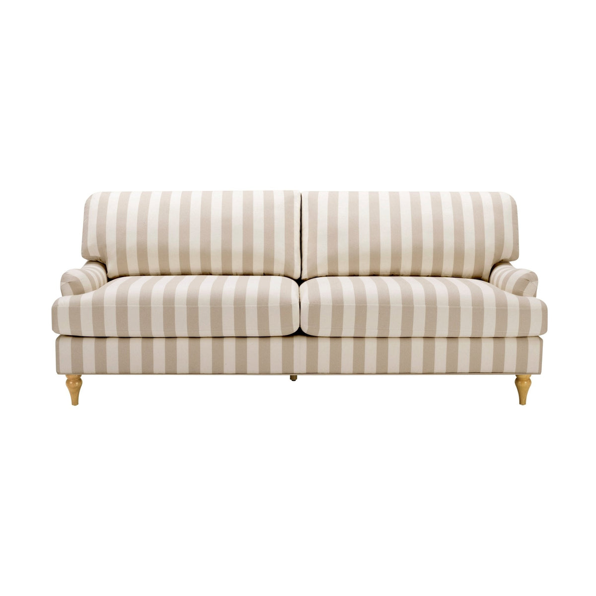 Dusklia - Hampshire 3 Seater Sofa - Natural Stripe