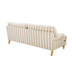 Dusklia - Hampshire 3 Seater Sofa - Natural Stripe