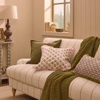 Dusklia - Hampshire 3 Seater Sofa - Thin Natural Stripe