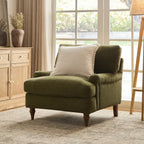 Dusklia - Hampshire Armchair - Chenille Olive