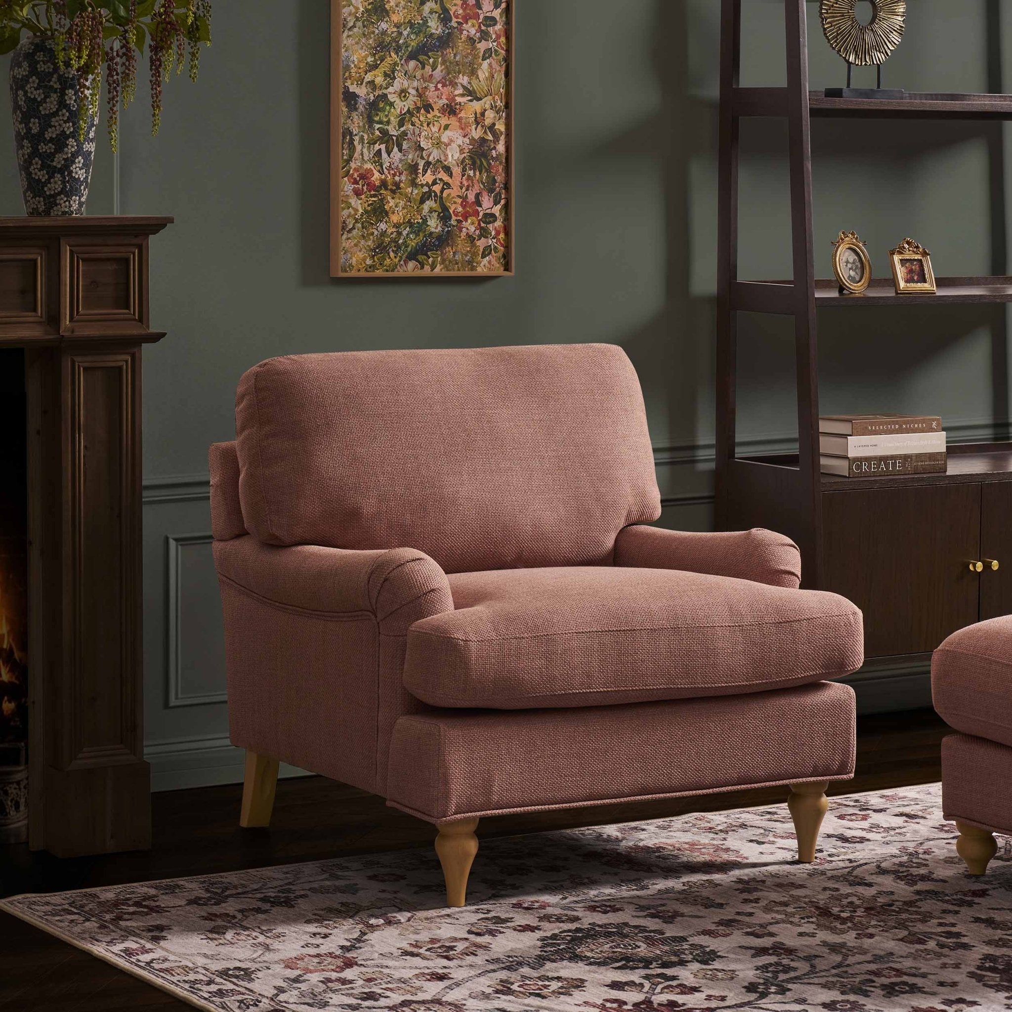 Fauteuil Hampshire - Rose