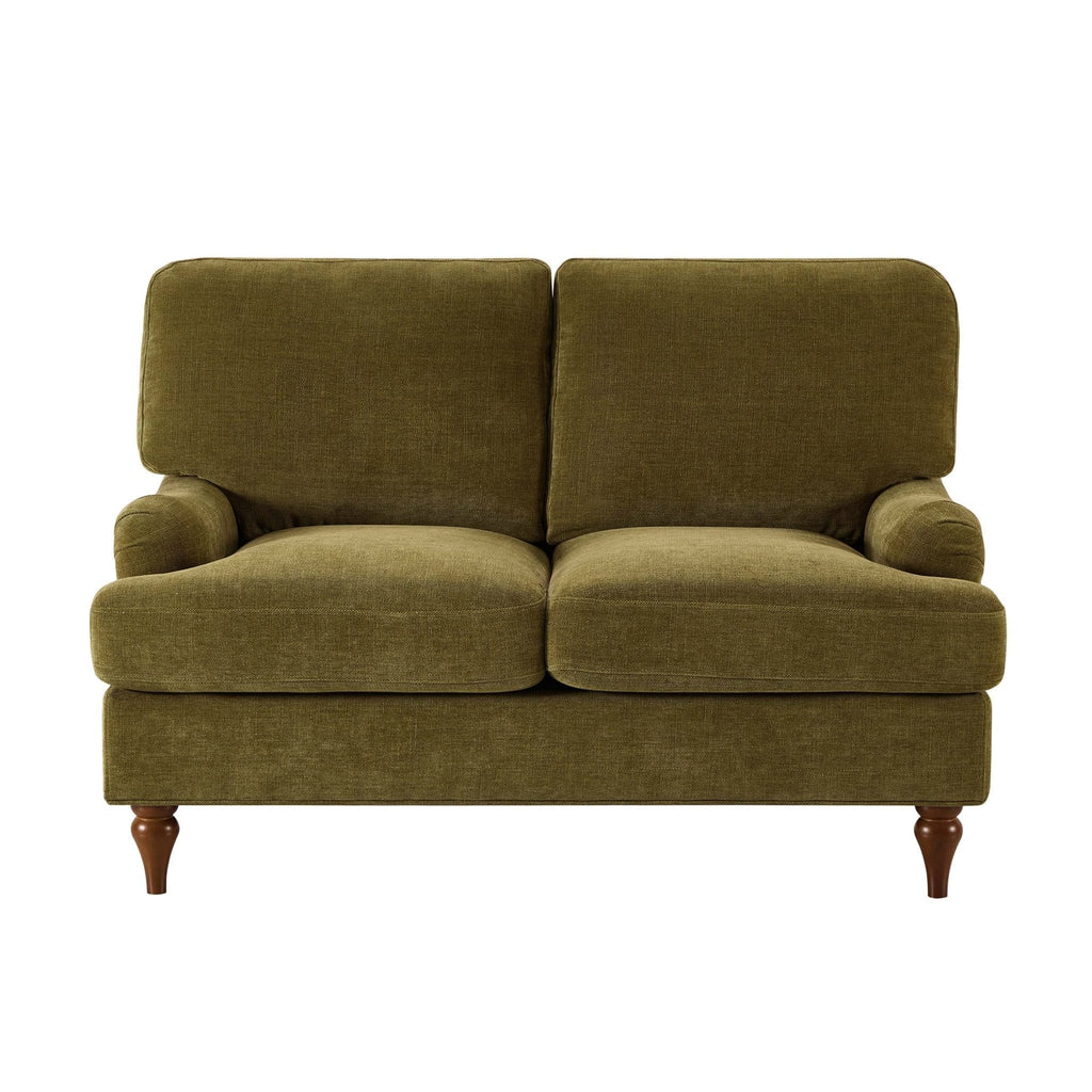 Dusklia - Hampshire Small 2 Seater Sofa - Chenille Olive