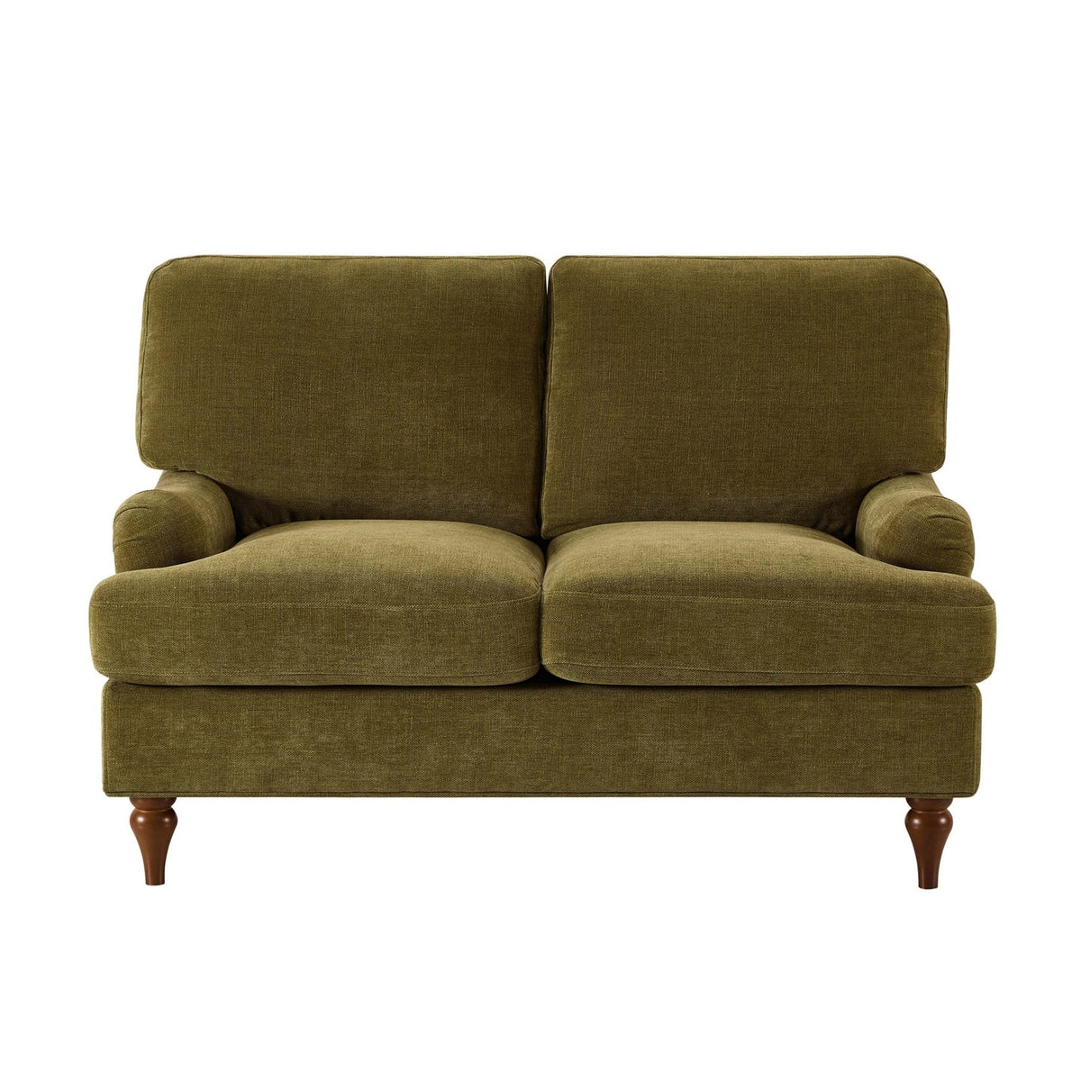 Dusklia - Hampshire Small 2 Seater Sofa - Chenille Olive