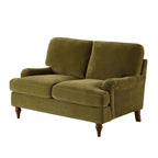 Dusklia - Hampshire Small 2 Seater Sofa - Chenille Olive