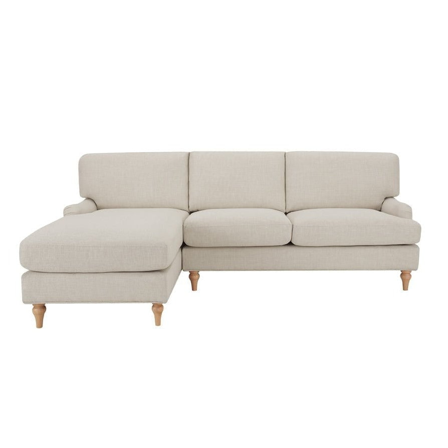 Dusklia - Hampshire Left Hand Chaise Sofa - Beige