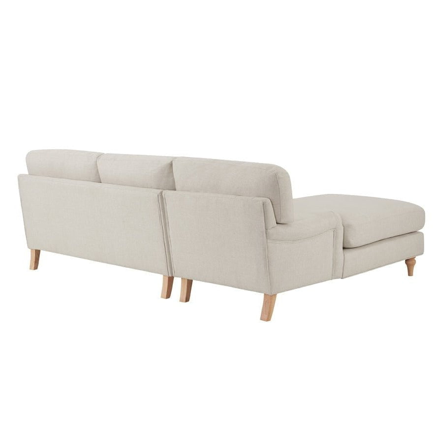 Dusklia - Hampshire Left Hand Chaise Sofa - Beige
