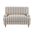 Dusklia - Hampshire Loveseat - Blue Stripe