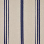 Dusklia - Hampshire Pouffe - Blue Stripe
