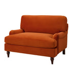 Dusklia - Hampshire Loveseat - Bright Orange