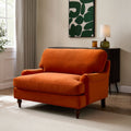 Dusklia - Hampshire Loveseat - Bright Orange