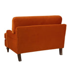 Dusklia - Hampshire Loveseat - Bright Orange
