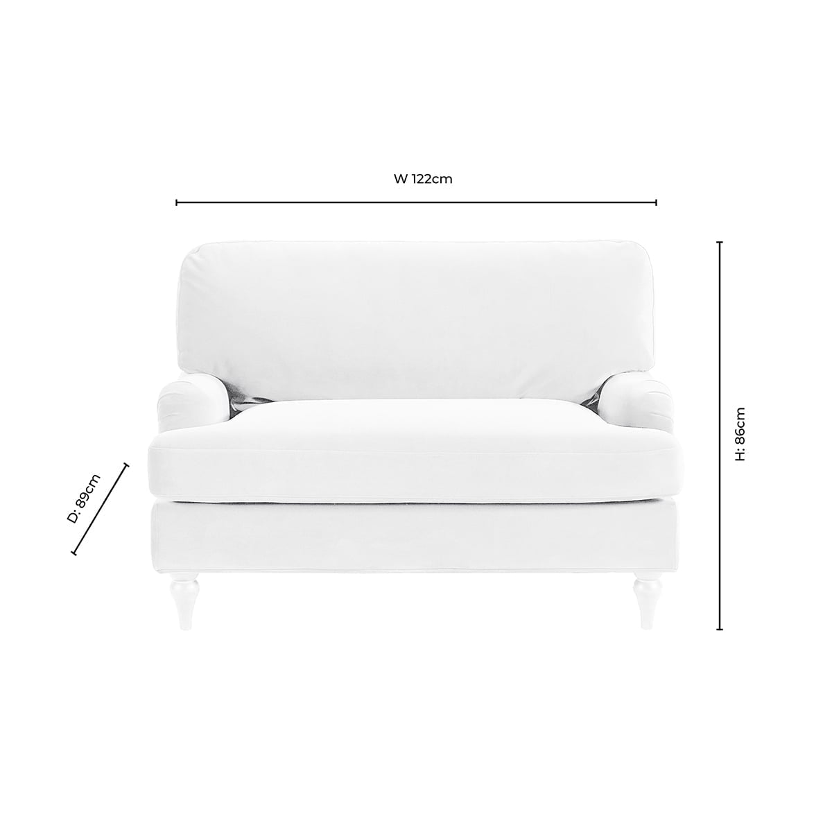 Dusklia - Hampshire Loveseat - Beige