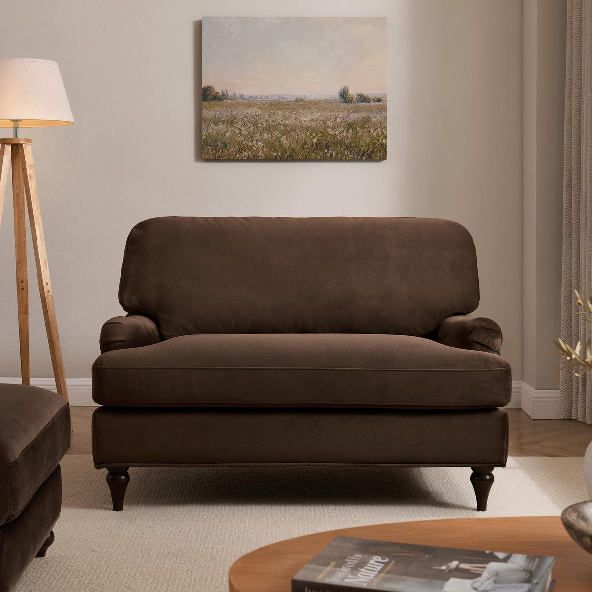 Dusklia - Hampshire Loveseat - Cappuccino