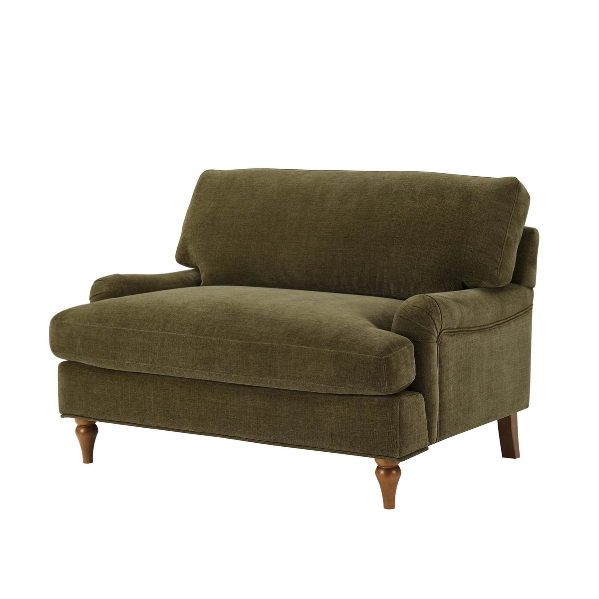Dusklia - Hampshire Loveseat - Chenille Olive