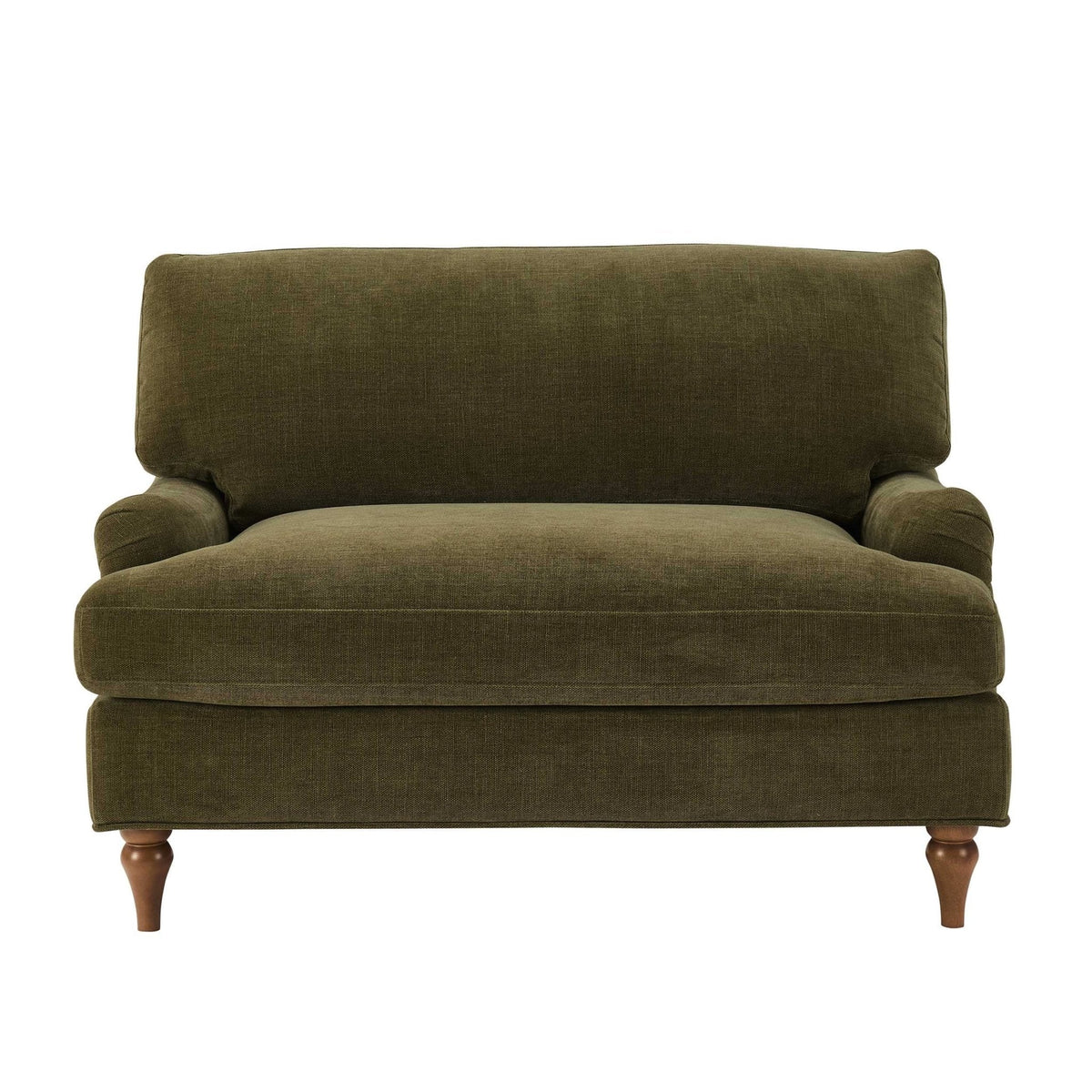 Dusklia - Hampshire Loveseat - Chenille Olive