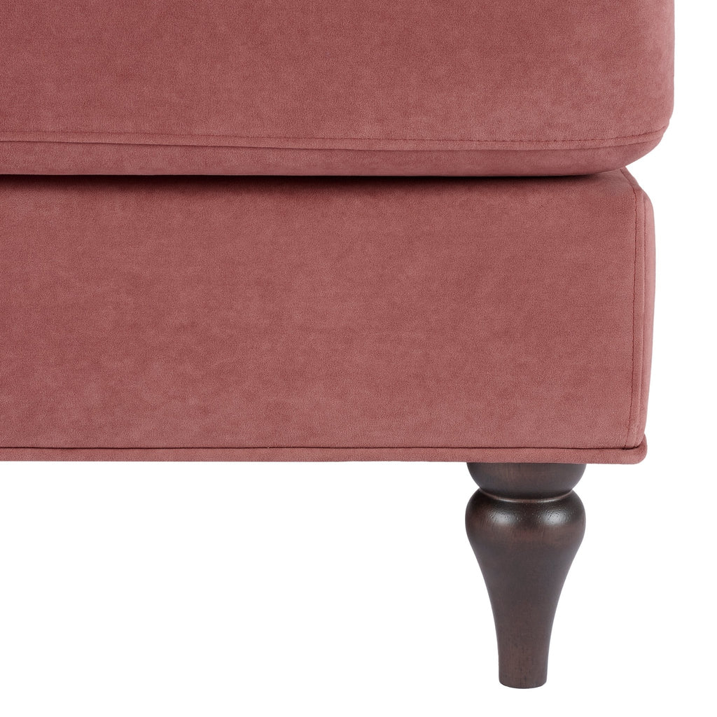 Dusklia - Hampshire Loveseat - Dusky Pink