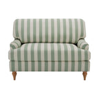 Dusklia - Hampshire Loveseat - Green Stripe
