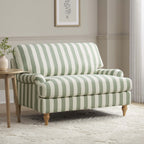 Dusklia - Hampshire Loveseat - Green Stripe