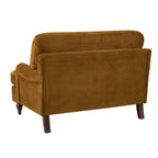 Dusklia - Hampshire Loveseat - Muted Gold