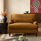 Dusklia - Hampshire Loveseat - Muted Gold