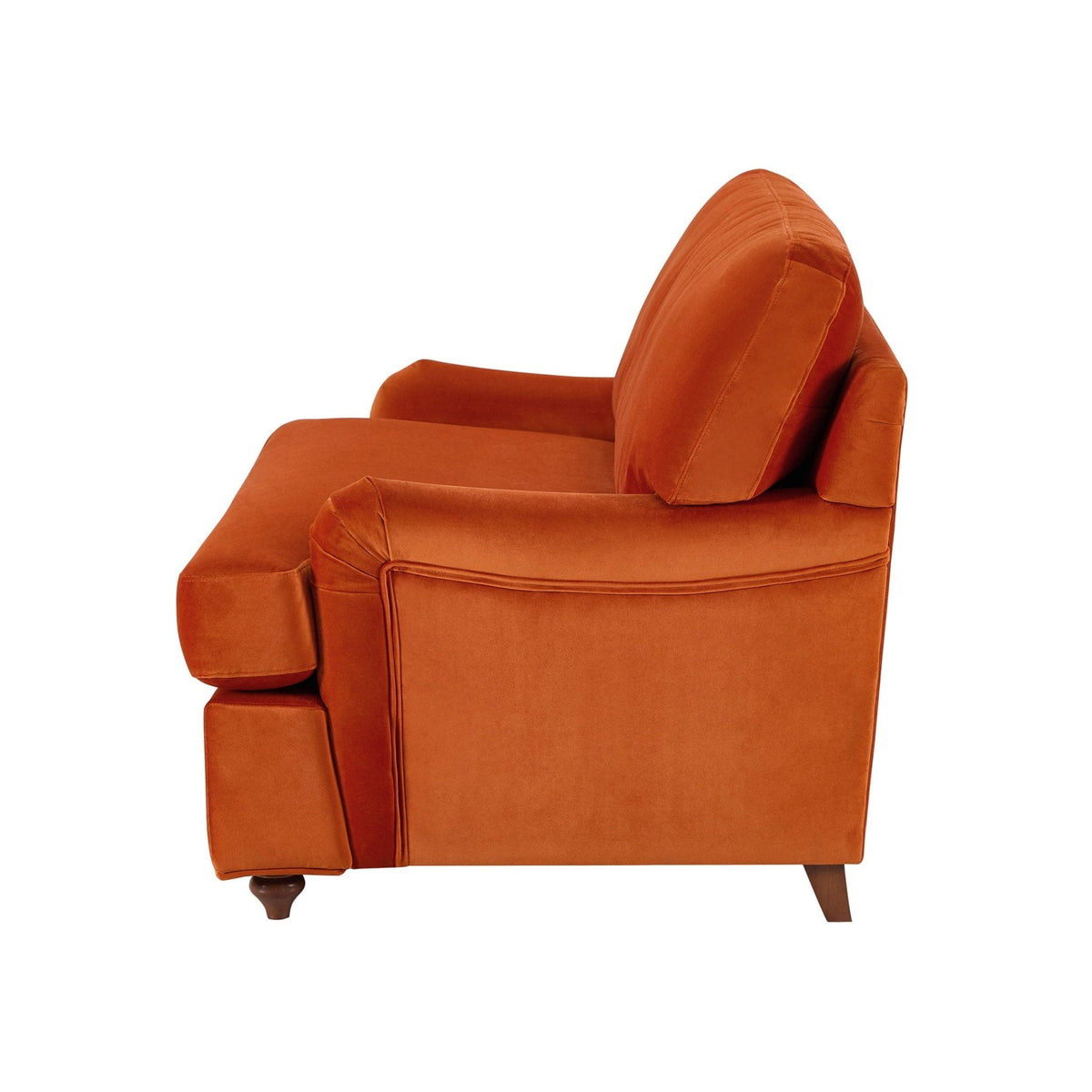Dusklia - Hampshire Loveseat Sofa Bed - Bright Orange
