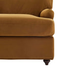 Dusklia - Hampshire Loveseat Sofa Bed - Muted Gold