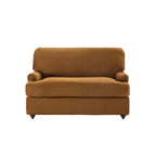 Dusklia - Hampshire Loveseat Sofa Bed - Muted Gold